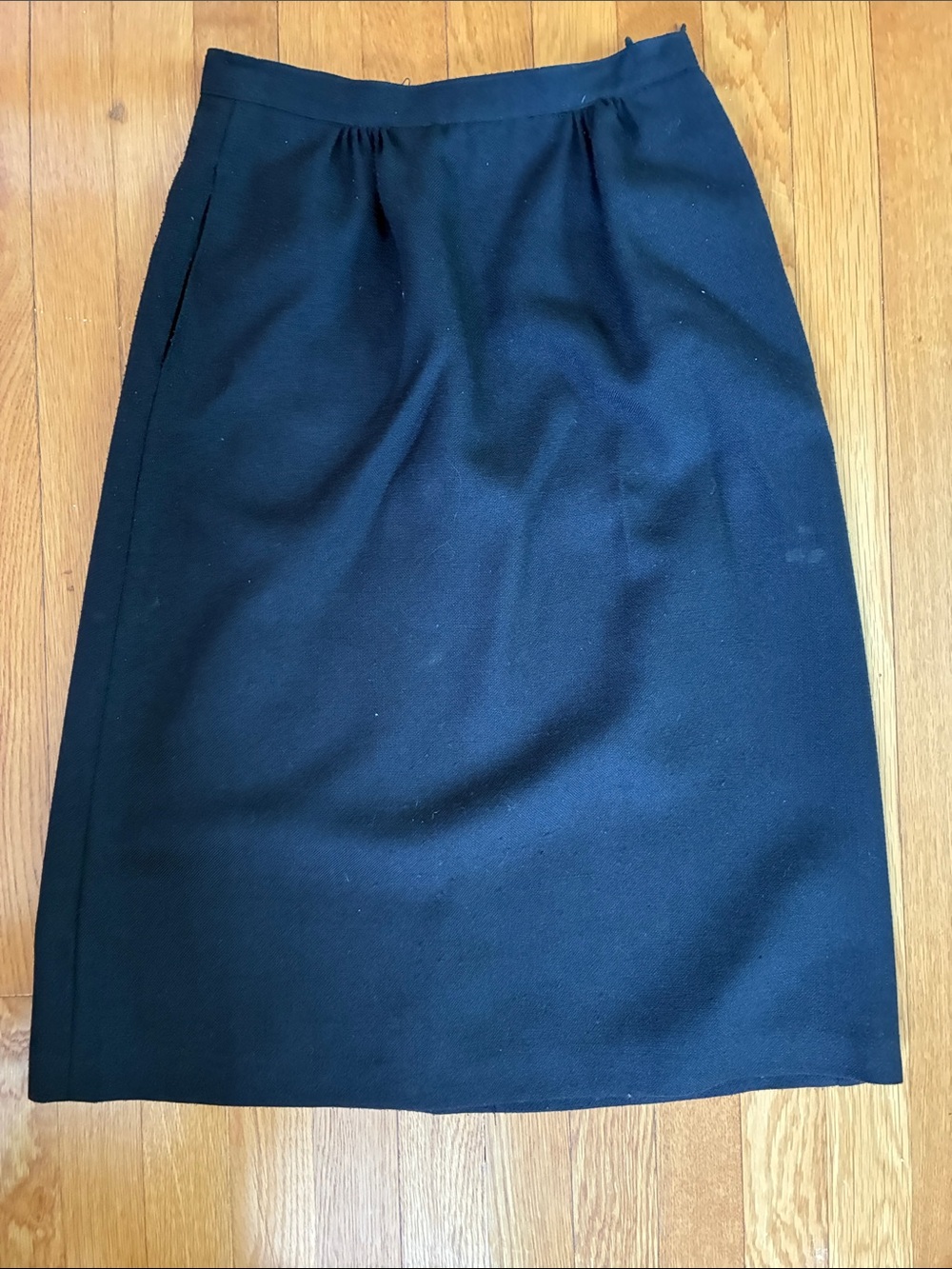 Vintage black skirt, size 8